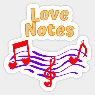Love Notes Sticker